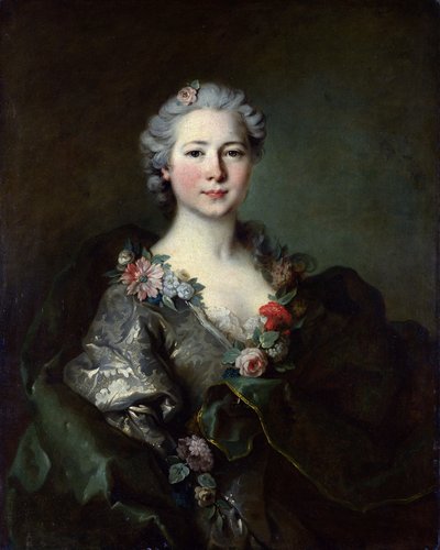 Probably Portrait of Mademoiselle de Coislin by Louis Tocqué
